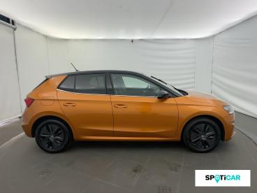 SPOTICAR Skoda Fabia 1.0 Tsi Evo2 116ch Selection Dsg7 Occasion - Citadine Essence Orange Phoenix Métallisé Premium - Grenoble - 1204170445_4