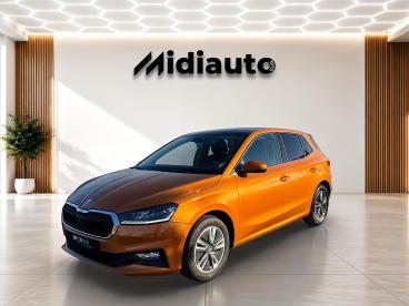 SPOTICAR Skoda Fabia 1.0 Tsi 110ch Style Dsg7 Occasion - Citadine Essence Orange Phoenix Métallisé Premium - Montauban - 1204173917_1
