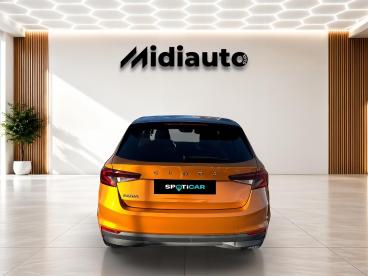 SPOTICAR Skoda Fabia 1.0 Tsi 110ch Style Dsg7 Occasion - Citadine Essence Orange Phoenix Métallisé Premium - Montauban - 1204173917_4