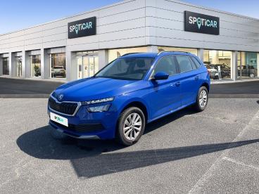 SPOTICAR Skoda Kamiq 1.0 Tsi 95 Ch Bvm5 Ambition Occasion - Suv-4x4 Essence Bleu Fonce - Saint Doulchard - 1203588315_1