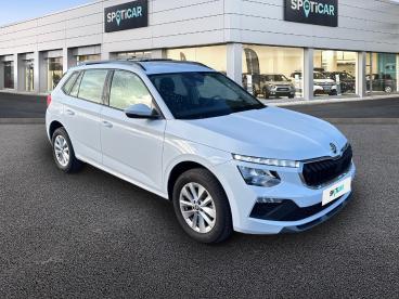SPOTICAR Skoda Kamiq 1.0 Tsi Evo 2 116ch Selection Occasion - Suv-4x4 Essence Blanc Lune Métallisé - Hazebrouck - 1203699024_3