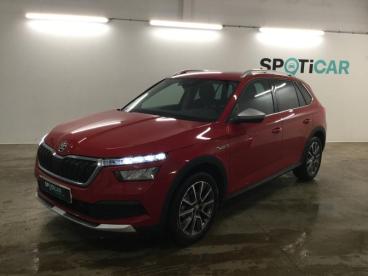 SPOTICAR Skoda Kamiq 1.5 Tsi 150ch Scoutline Dsg7 Euro6d-ap Occasion - Suv-4x4 Essence Rouge Velvet Métallisé Premium - Mende - 1203874236_1