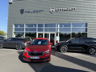 SPOTICAR Skoda Kamiq 1.0 Tsi 110ch Bvm6 Young Edition Occasion - Suv-4x4 Essence Rouge - Buc - 1203971622_1