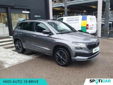 SPOTICAR Skoda Karok Karoq 2.0 Tdi 150ch Scr Sportline 4x2 Dsg7 (attelage Ele Occasion - Suv-4x4 Diesel Gris - Brive La Gaillarde - 1203757041_3