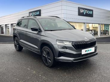 SPOTICAR Skoda Karok Karoq 2.0 Tdi 150 Ch Scr Dsg7 Sportline Occasion - Suv-4x4 Essence Graphite Grey Metallic - Saint Doulchard - 1203804093_3