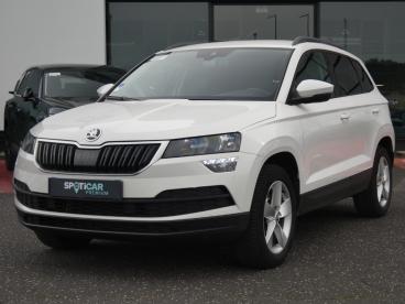 SPOTICAR Skoda Karok Karoq 1.5 Tsi Act 150ch Ambition Occasion - Suv-4x4 Essence Blanc - Saint Germain Laprade - 1203921724_2