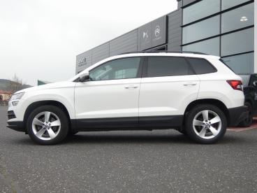 SPOTICAR Skoda Karok Karoq 1.5 Tsi Act 150ch Ambition Occasion - Suv-4x4 Essence Blanc - Saint Germain Laprade - 1203921724_3