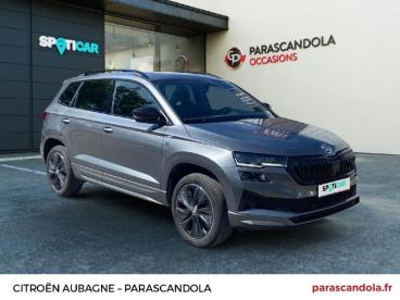SPOTICAR Skoda Karok Karoq 1.5 Tsi Act 150ch Sportline Dsg7 Occasion - Suv-4x4 Essence Gris Graphite Métallisée - Aubagne - 1204035952_3