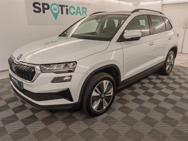 SPOTICAR Skoda Karok Karoq 2.0 Tdi 116ch Scr Business Occasion - Suv-4x4 Diesel Blanc Lune Métallisée - Aubiere - 1204037892_1