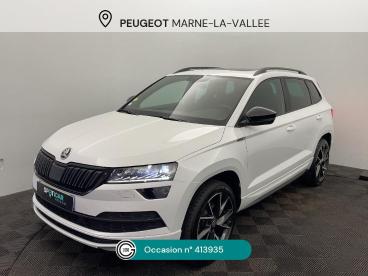 SPOTICAR Skoda Karok Karoq 2.0 Tdi 190 Ch Scr 4x4 Dsg7 Sportline Occasion - Suv-4x4 Diesel Blanc - Montevrain - 1204056267_1