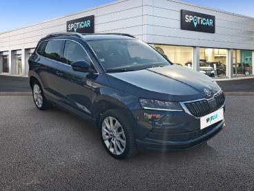 SPOTICAR Skoda Karok Karoq 1.6 Tdi 116 Ch Dsg7 Style Occasion - Suv-4x4 Diesel Bleu Fonce - Chatenoy Le Royal - 1204172270_3