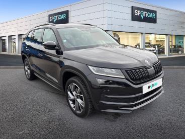 SPOTICAR Skoda Kodiaq 2.0 Tdi 150 Scr Sportline Dsg Euro6d-t 7 Places Occasion - Suv-4x4 Diesel Noir Magic Nacré - Longuenesse - 1203736459_3