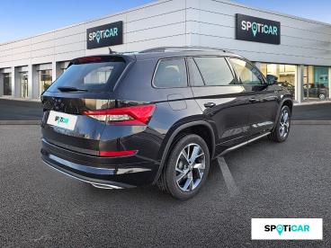 SPOTICAR Skoda Kodiaq 2.0 Tdi 150 Scr Dsg7 7pl Sportline Occasion - Suv-4x4 Diesel Noir - Besancon - 1203848077_3