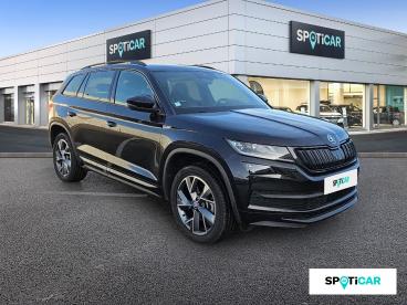 SPOTICAR Skoda Kodiaq 2.0 Tdi 150 Scr Dsg7 7pl Sportline Occasion - Suv-4x4 Diesel Noir - Besancon - 1203848077_5