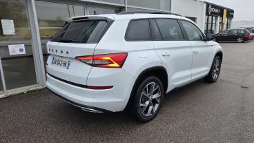 SPOTICAR Skoda Kodiaq 2.0 Tdi 150ch Scr Dsg7 Sportline Occasion - Suv-4x4 Diesel Blanc - Commercy - 1203893255_3