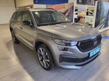 SPOTICAR Skoda Kodiaq 2.0 Tdi 150ch Scr Sportline Dsg7 7 Places Occasion - Suv-4x4 Diesel Gris Graphite Métallisée - Chaumont - 1203926759_3