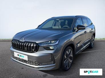 SPOTICAR Skoda Kodiaq 1.5 Tsi 150ch Act Hybrid Sportline Dsg7 5 Places Occasion - Suv-4x4 Hybride Gris Graphite Métallisée - Narbonne - 1203978886_1