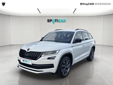 SPOTICAR Skoda Kodiaq 1.4 Tsi 150 Act Dsg6 7pl Sportline Occasion - Suv-4x4 Essence Blanc - Annemasse - 1203993894_1