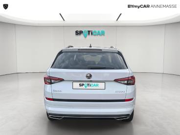 SPOTICAR Skoda Kodiaq 1.4 Tsi 150 Act Dsg6 7pl Sportline Occasion - Suv-4x4 Essence Blanc - Annemasse - 1203993894_4