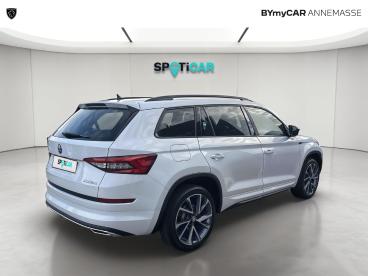 SPOTICAR Skoda Kodiaq 1.4 Tsi 150 Act Dsg6 7pl Sportline Occasion - Suv-4x4 Essence Blanc - Annemasse - 1203993894_5