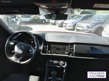 SPOTICAR Skoda Kodiaq 2.0 Tdi 150 Scr Dsg7 7pl Sportline Occasion - Suv-4x4 Diesel Rouge - Villeneuve d'ascq - 1204032136_2