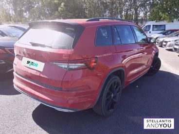 SPOTICAR Skoda Kodiaq 2.0 Tdi 150 Scr Dsg7 7pl Sportline Occasion - Suv-4x4 Diesel Rouge - Villeneuve d'ascq - 1204032136_3