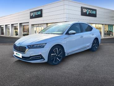 SPOTICAR Skoda Octavia 1.4 Tsi Phev Iv 204 Ch Dsg6e Business Occasion - Berline Hybride Rechargeable Blanc Banquise - Pezenas - 1203872889_1