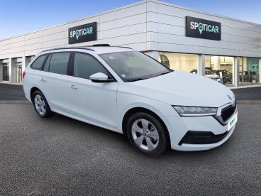 SPOTICAR Skoda Octavia Combi 2.0 Tdi 150 Ch Dsg7 Business Occasion - Break Diesel Blanc - Coutances - 1203876106_3