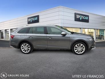 SPOTICAR Skoda Octavia 2.0 Tdi 200ch Scout 4x4 Dsg7 Occasion - Break Diesel Gris Graphite Métallisée - Vitry le francois - 1204137338_4