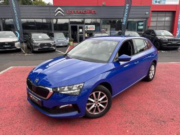SPOTICAR Skoda Scala 1.6 Tdi 116ch Bvm6 Ambition 2 Places Occasion - Berline Diesel Bleu - Ambert - 1203711295_1