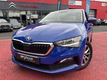 SPOTICAR Skoda Scala 1.6 Tdi 116ch Bvm6 Ambition 2 Places Occasion - Berline Diesel Bleu - Ambert - 1203711295_2