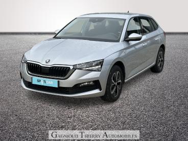 SPOTICAR Skoda Scala 1.0 Tsi 116ch Bvm6 Ambition Occasion - Berline Essence Gris Clair - Belley - 1203797331_1
