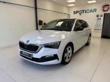 SPOTICAR Skoda Scala 1.5 Tsi 150ch Dsg7 Style Occasion - Berline Essence Blanc - Yvetot - 1203883531_1
