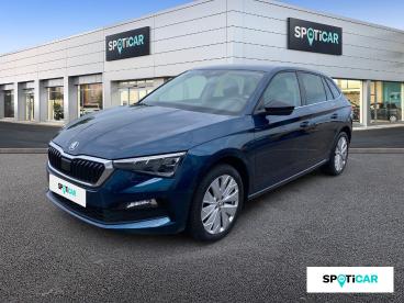 SPOTICAR Skoda Scala 1.0 Tsi Evo 110 Ch Dsg7 Style Occasion - Berline Essence Bleu - Saint Apollinaire - 1204022800_1