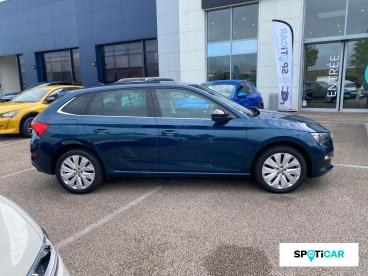 SPOTICAR Skoda Scala 1.0 Tsi Evo 110 Ch Dsg7 Style Occasion - Berline Essence Bleu - Saint Apollinaire - 1204022800_4