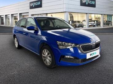 SPOTICAR Skoda Scala 1.0 Tsi Evo 110ch Ambition Dsg7 Occasion - Berline Essence Bleu Racing Métallisée - Dechy - 1204177537_3
