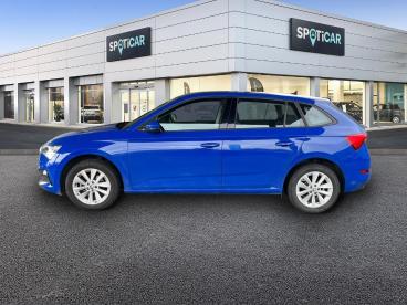SPOTICAR Skoda Scala 1.0 Tsi Evo 110ch Ambition Dsg7 Occasion - Berline Essence Bleu Racing Métallisée - Dechy - 1204177537_4