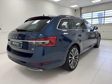 SPOTICAR Skoda Superb 1.4 Tsi Phev 218ch Dsg6 Laurin & Klement Occasion - Break Hybride Rechargeable Bleu - Yvetot - 1203702151_3
