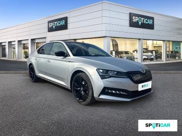 SPOTICAR Skoda Superb 1.4 Tsi Phev 218 Ch Dsg6 Sportline Occasion - Berline Hybride Rechargeable Gris - Frejus - 1203731840_3