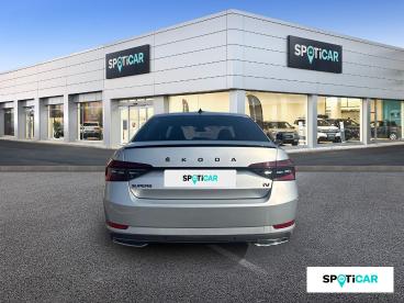 SPOTICAR Skoda Superb 1.4 Tsi Phev 218 Ch Dsg6 Sportline Occasion - Berline Hybride Rechargeable Gris - Frejus - 1203731840_5