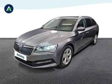 SPOTICAR Skoda Superb 2.0 Tdi 150ch Scr Business Dsg7 Occasion - Break Diesel Gris Business - Orleans Cedex 02 - 1203775353_1