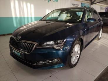 SPOTICAR Skoda Superb 1.6 Tdi 120ch Scr Style Dsg7 Occasion - Berline Diesel Bleu Energie - Auxerre - 1203856078_1