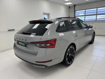 SPOTICAR Skoda Superb 2.0 Tdi Scr 150 Dsg7 Sportline Occasion - Break Diesel Gris Clair - Yvetot - 1203883558_4