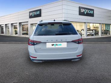 SPOTICAR Skoda Superb Combi 2.0 Tdi 150 Scr Dsg7 Sportline Occasion - Break Diesel Blanc - Le Mans - 1204039563_5