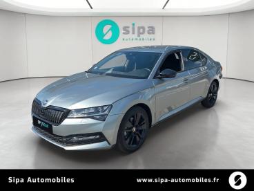 SPOTICAR Skoda Superb 1.4 Tsi Phev 218 Ch Dsg6 Sportline Occasion - Berline Hybride Rechargeable Gris - Toulouse - 1204097619_1