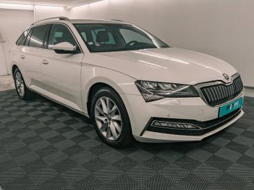 SPOTICAR Skoda Superb 1.4 Tsi Phev 218ch Style Dsg6 Euro6d-t Evap 8cv Occasion - Break Hybride Rechargeable Blanc Lune Métallisée - Aubiere - 1204131040_3