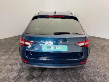 SPOTICAR Skoda Superb Combi 1.5 Tsi 150 Act Dsg7 Business Occasion - Break Essence Bleu Fonce - Brie comte robert - 1204234610_3