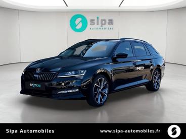 SPOTICAR Skoda Superb Combi 2.0 Tdi 200 Scr Dsg7 Sportline Occasion - Break Diesel Noir - Merignac - 1204243121_1