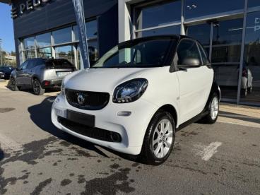 SPOTICAR Smart Fortwo 71ch Pure Twinamic Occasion - Citadine Essence Blanc - Marseille - 1203790674_1