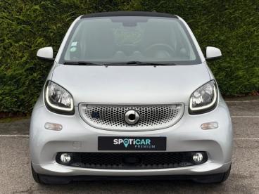 SPOTICAR Smart Fortwo Electrique 82ch Business + Occasion - Citadine Electrique Tridion Blanc/argent Cool Silver Metal - Saint-cloud - 1203811992_3